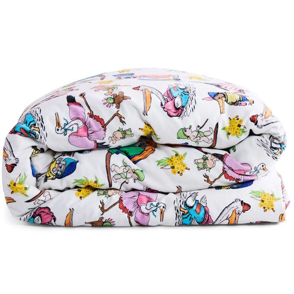 Kip and Co x May Gibbs | Flannelette Quilt Cover Out And About at Milk Tooth Australia
