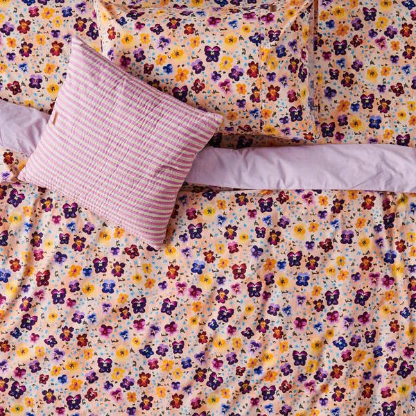 Kip and Co | Pansy Organic Cotton Quilt Cover at Milk Tooth
