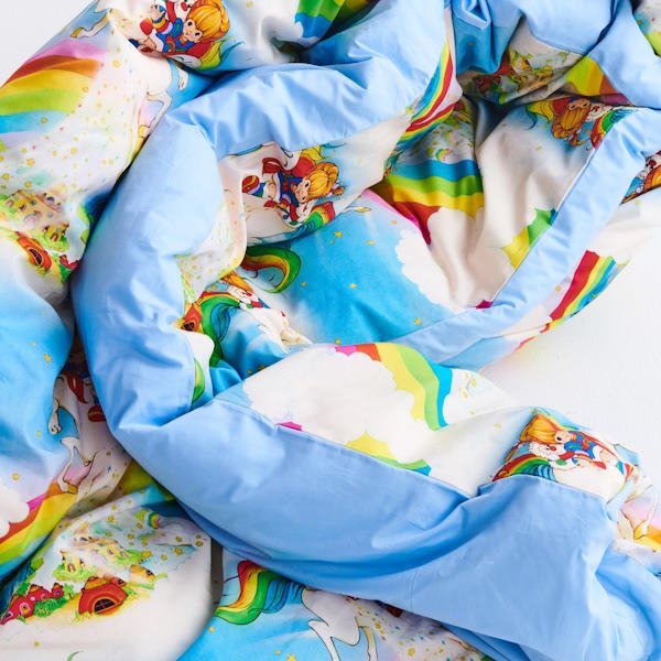 Kip and Co x Rainbow Brite | Magic Sky Organic Cotton Quilt Cover at Milk Tooth