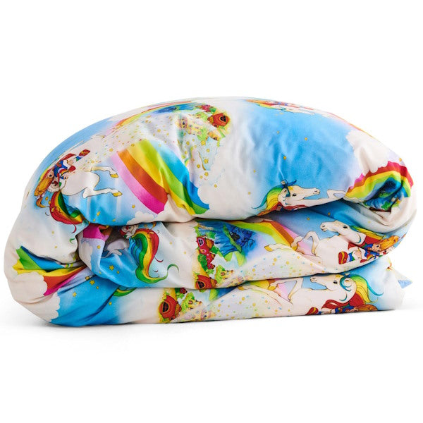 Kip and Co x Rainbow Brite | Magic Sky Organic Cotton Quilt Cover at Milk Tooth