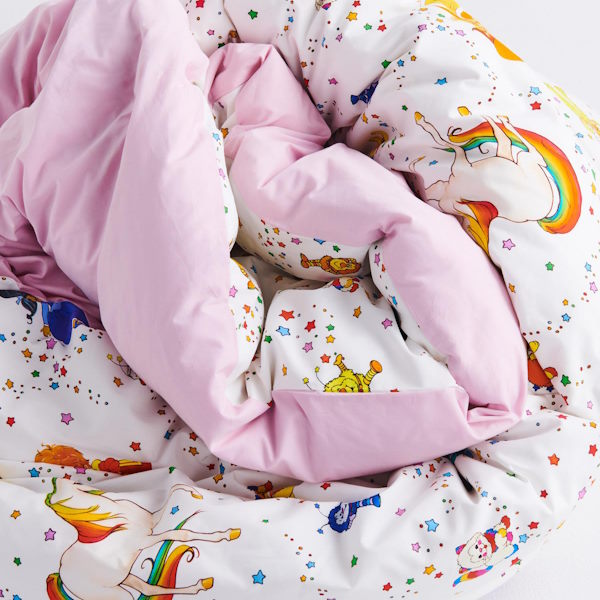 Kip and Co x Rainbow Brite | Star Shower Organic Cotton Quilt Cover at Milk Tooth