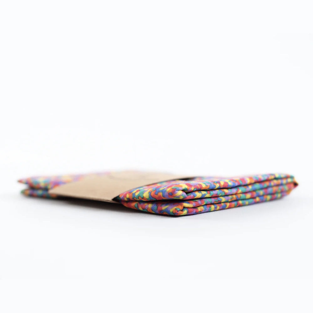 Laura's Play Cotton | Confetti Rainbow 90cm x 90cm at Milk Tooth Australia