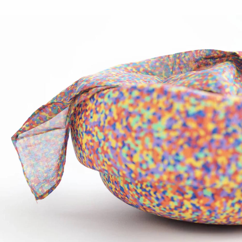 Laura's Play Cotton | Confetti Rainbow 90cm x 90cm at Milk Tooth Australia