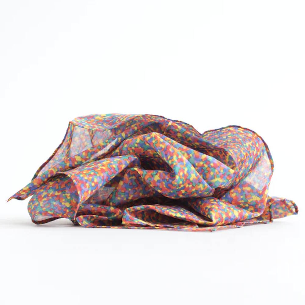 Laura's Play Cotton | Confetti Rainbow 90cm x 90cm at Milk Tooth Australia