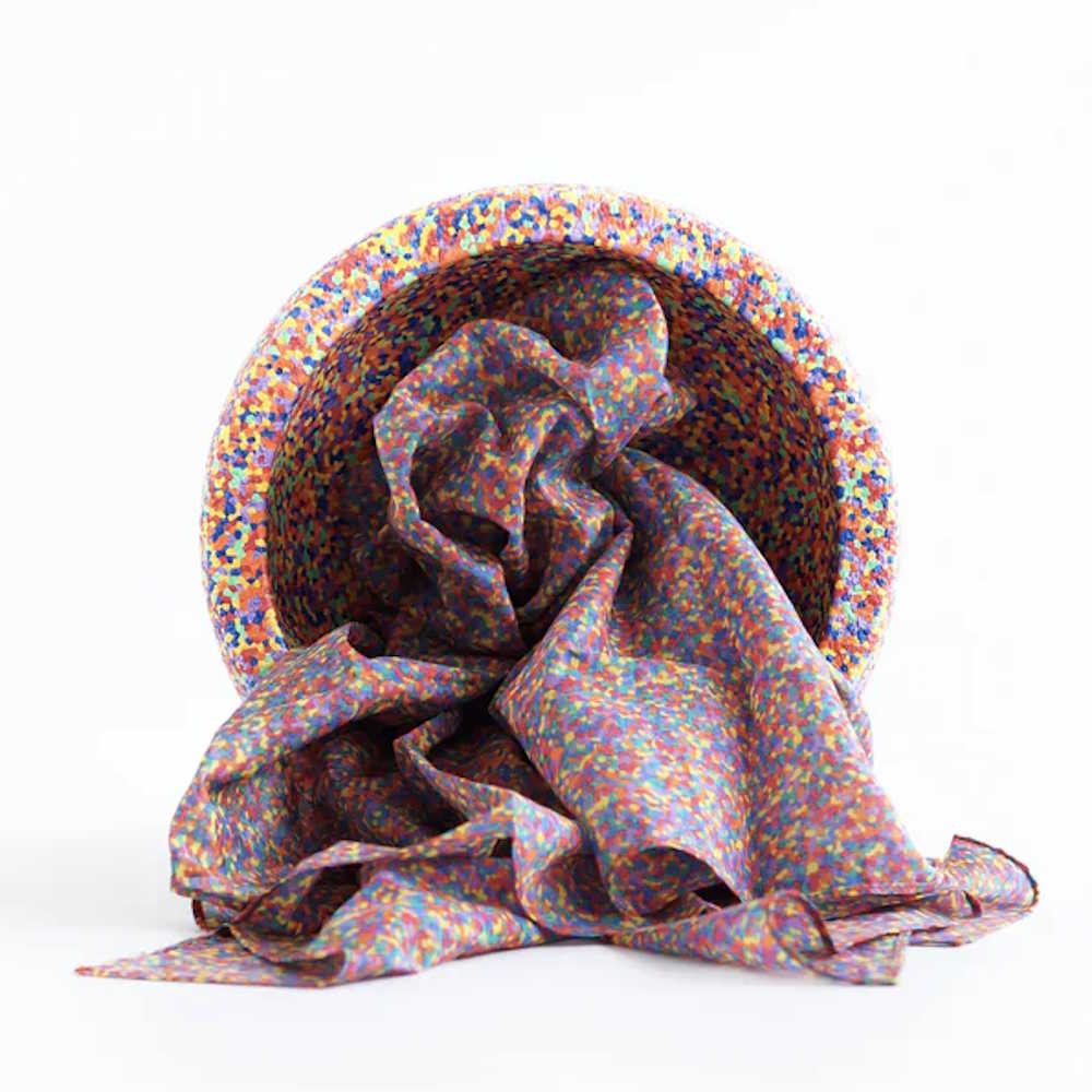 Laura's Play Cotton | Confetti Rainbow 90cm x 90cm at Milk Tooth Australia