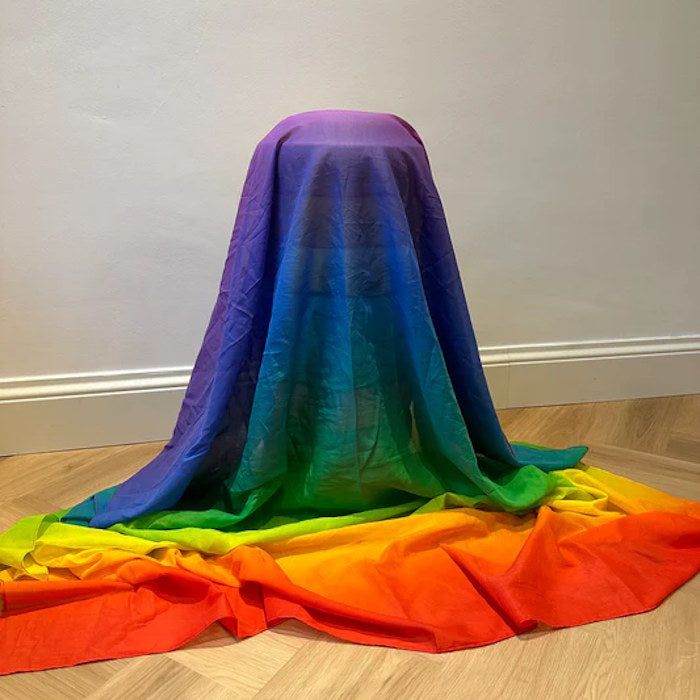 Laura's Play Cotton | Rainbow 145cm x 145cm at Milk Tooth Australia