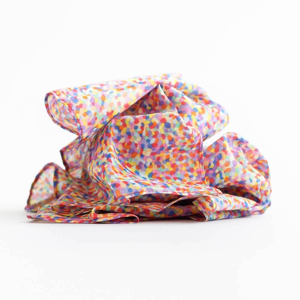 Laura's Play Cotton | Super Confetti 90cm x 90cm at Milk Tooth Australia