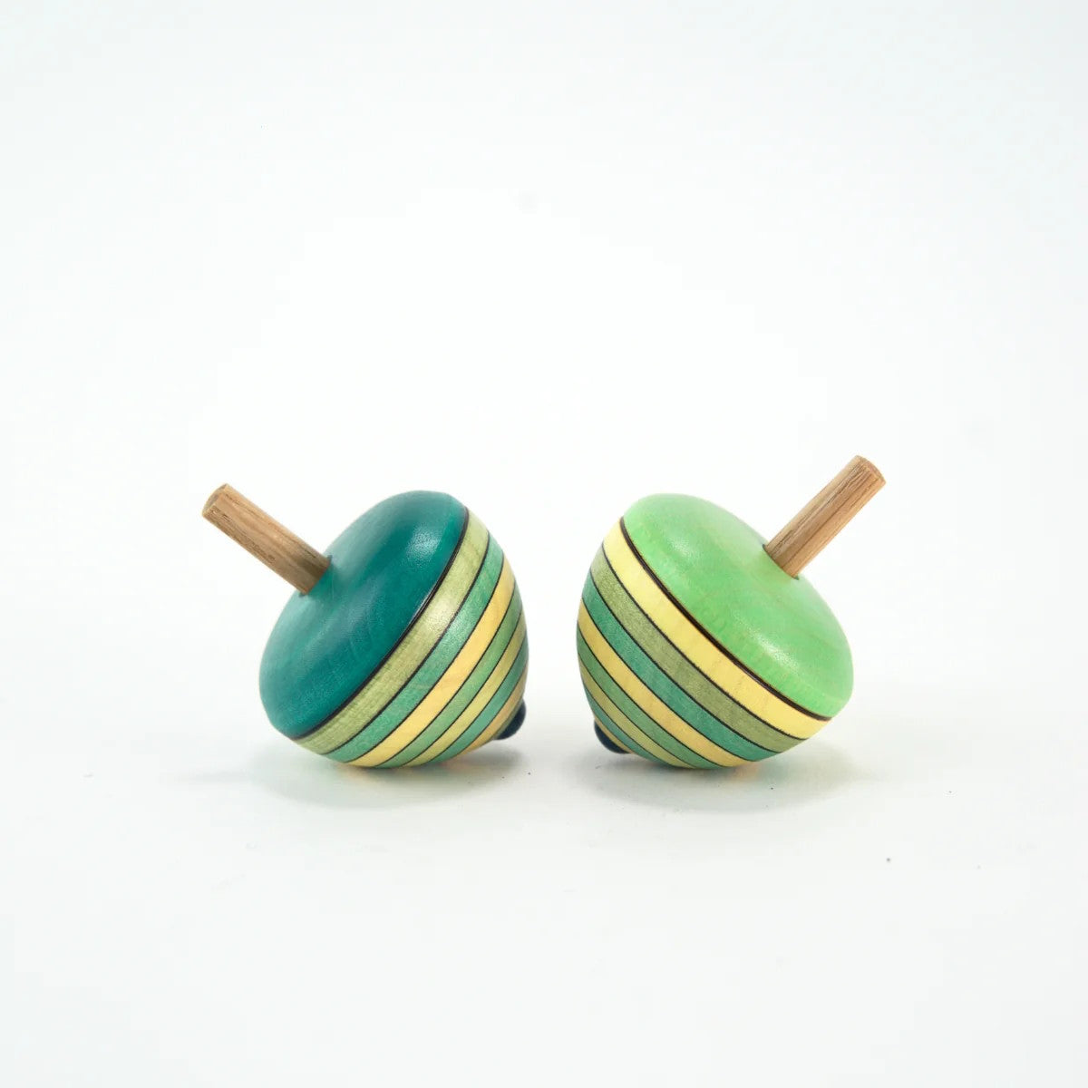 Mader Egg Spinning Top (Level 4) Grass Green at Milk Tooth Australia