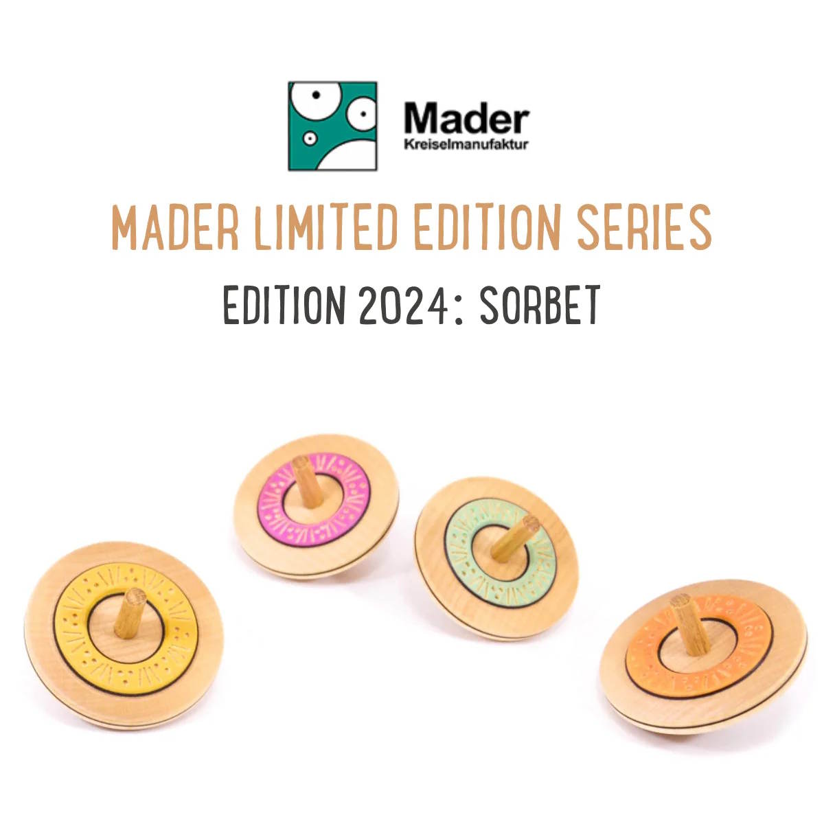 Mader | Limited Edition Spinning Top 2024 Sorbet
