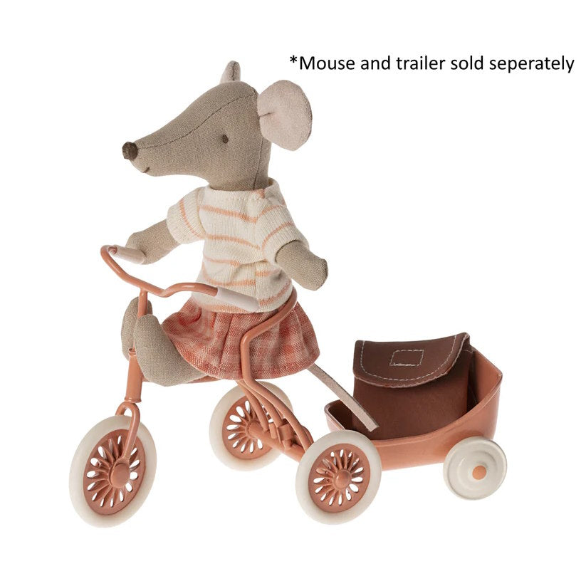 Maileg | Abri a Tricycle for Mouse Coral 2024 at Milk Tooth Australia