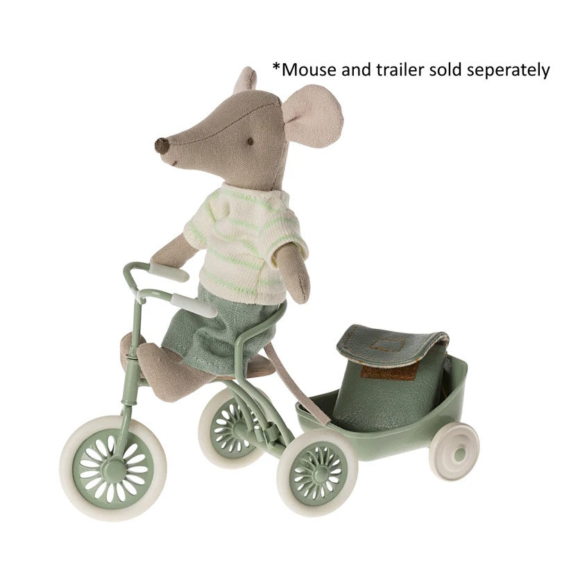 Maileg | Abri a Tricycle for Mouse Green 2024 at Milk Tooth Australia