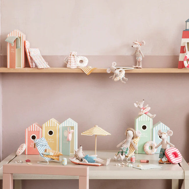 Maileg | Beach Mouse Dad in Cabin at Milk Tooth