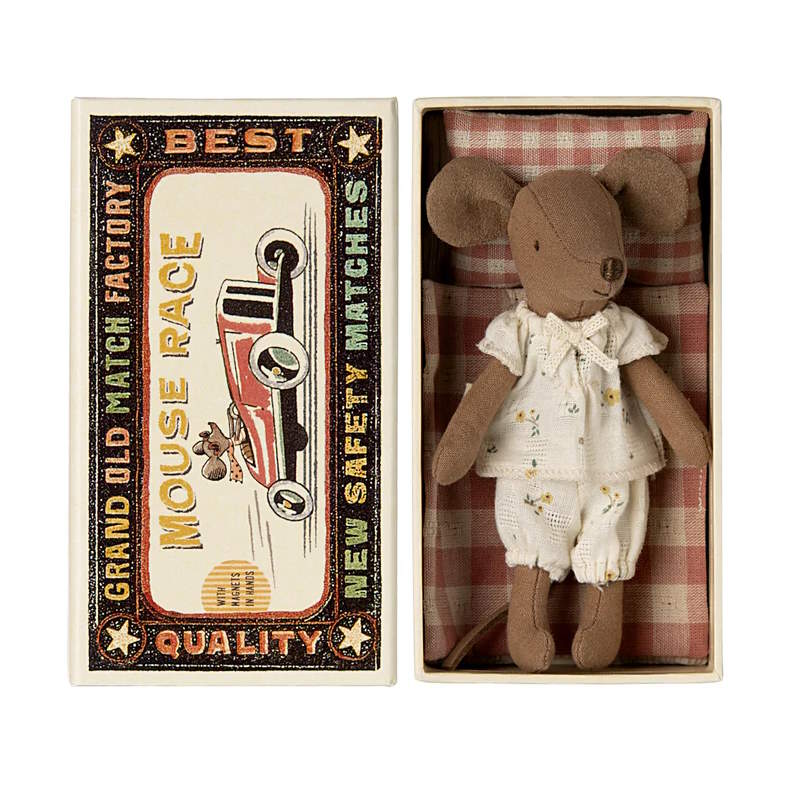 Maileg | Big Sister Mouse in Matchbox 2024 at Milk Tooth Australia