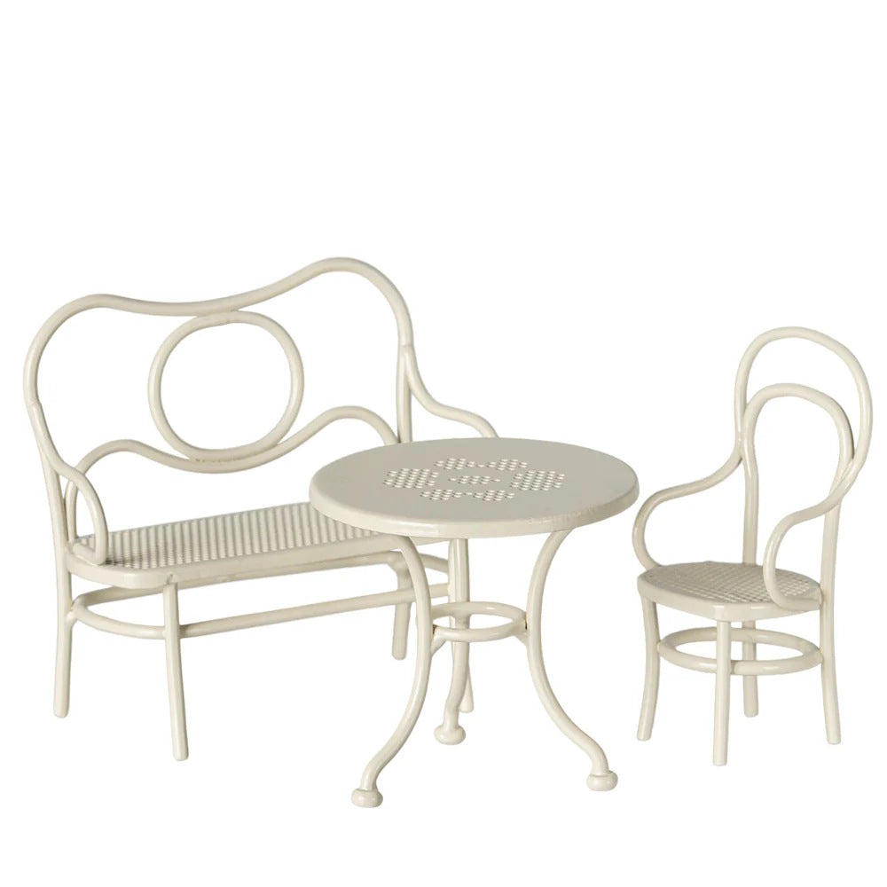 Maileg | Cafe Set Mouse Small Off-White