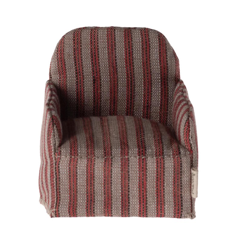 Maileg | Chair Mouse Red Stripe