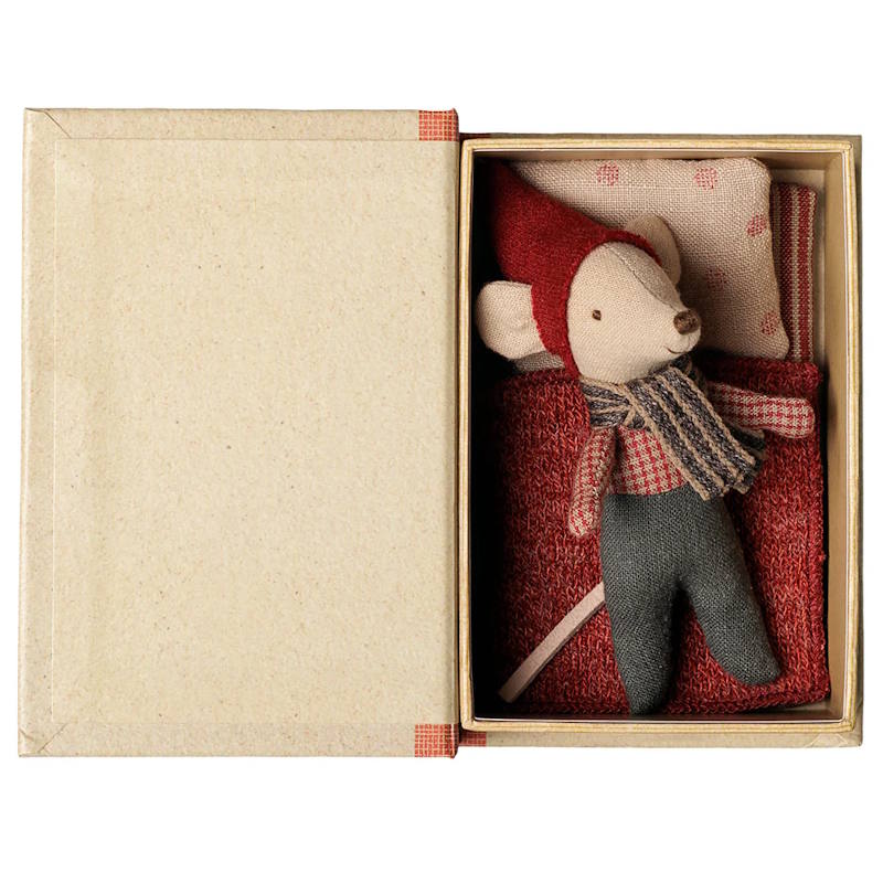 Maileg | Christmas Mouse Baby in Book