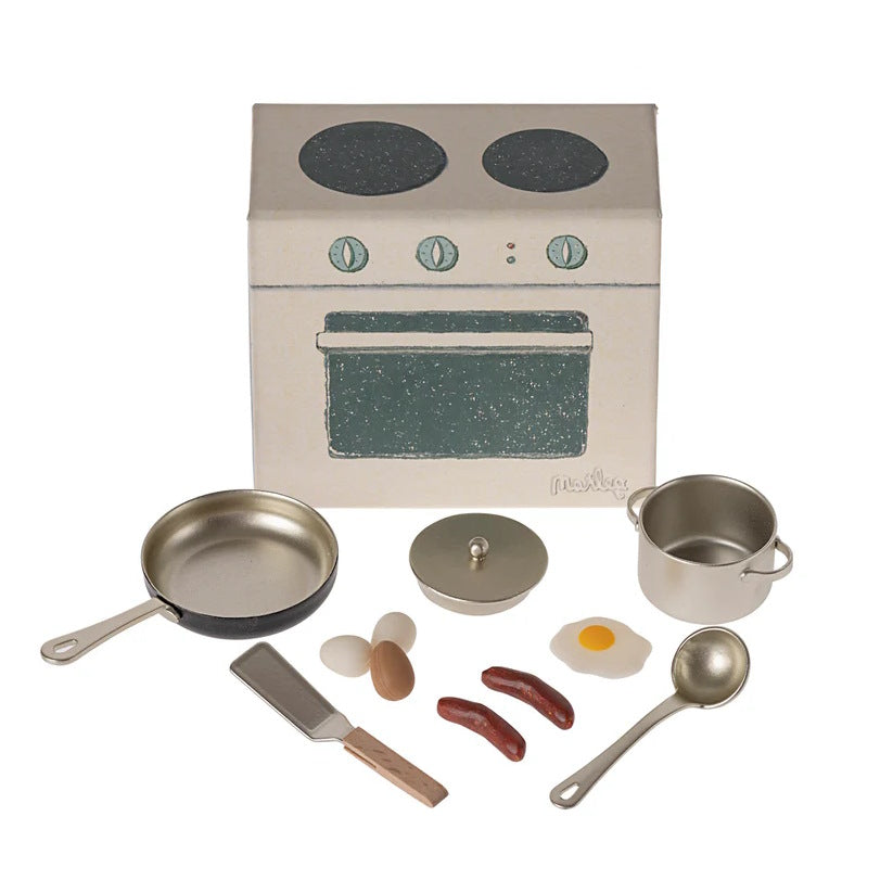 Maileg | Cooking Set Mouse at Milk Tooth Australia