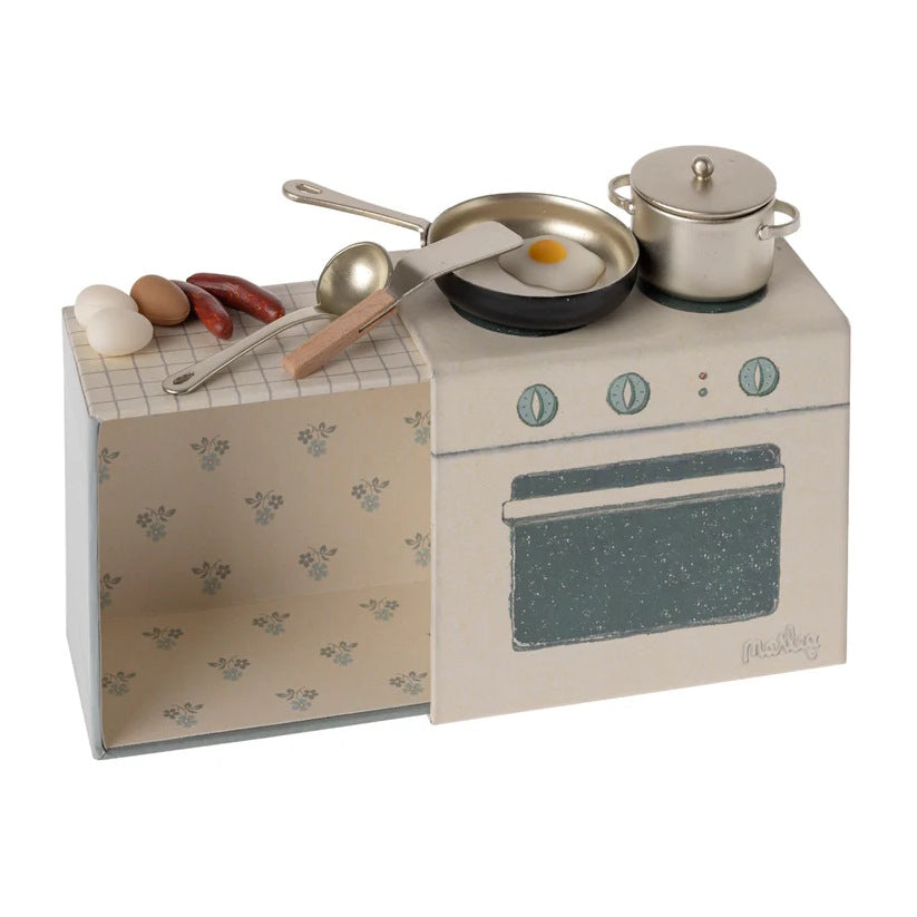 Maileg | Cooking Set Mouse at Milk Tooth Australia