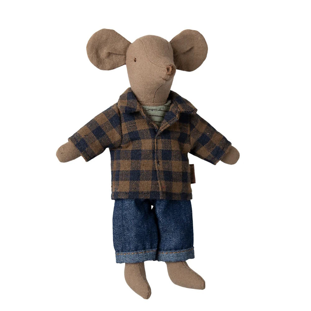 Maileg | Dad Mouse Light Brown