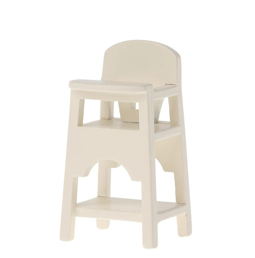 Maileg | High Chair Mouse Off-White 2024 at Milk Tooth Australia