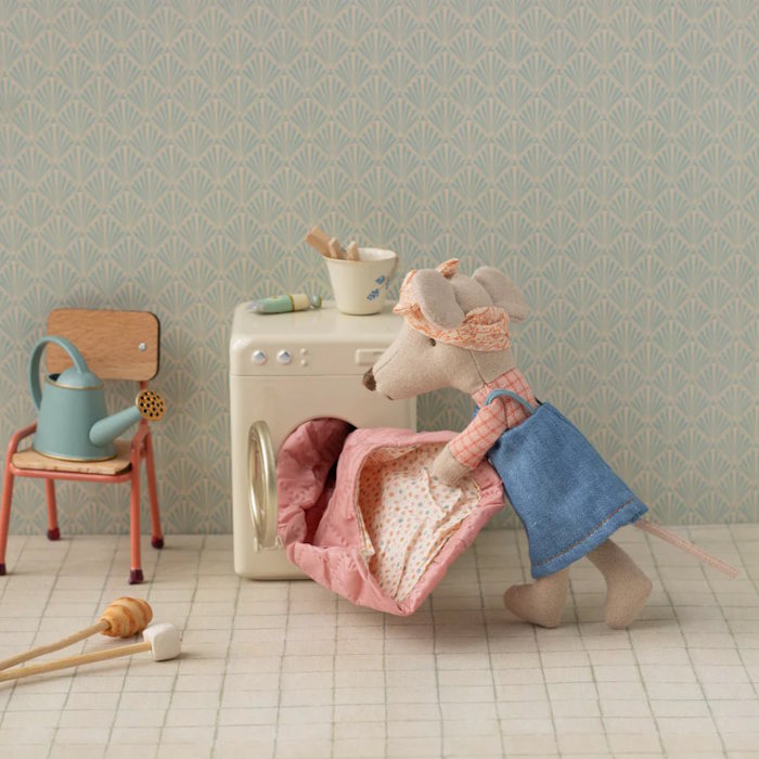 Maileg | Hiker Mouse Big Sister Denim Dress