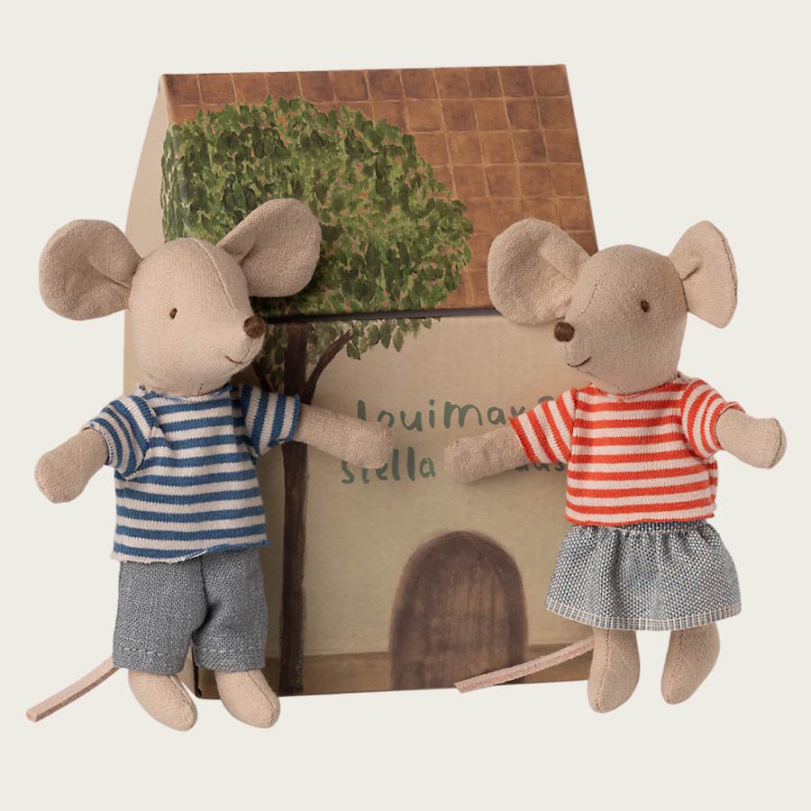 Maileg | LouiMax &amp; Stella Little Brother &amp; Sister Mice