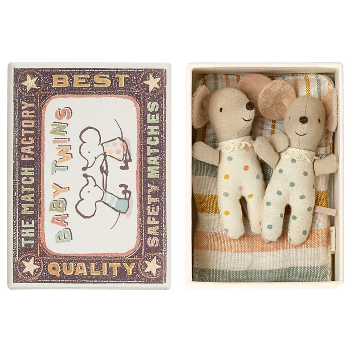 MAILEG MICE TWINS BABY IN BOX 2023 MAILEG MICE TWINS BABY IN BOX 2023