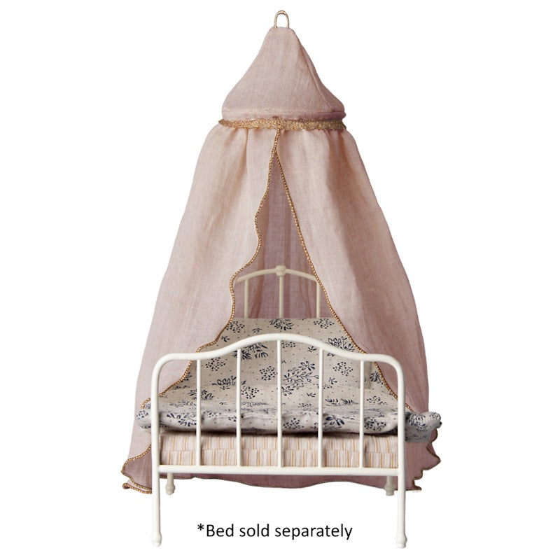 Maileg | Miniature Bed Canopy Rose at Milk Tooth Australia