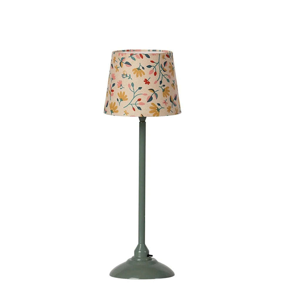 Maileg | Miniature Floor Lamp Dark Mint