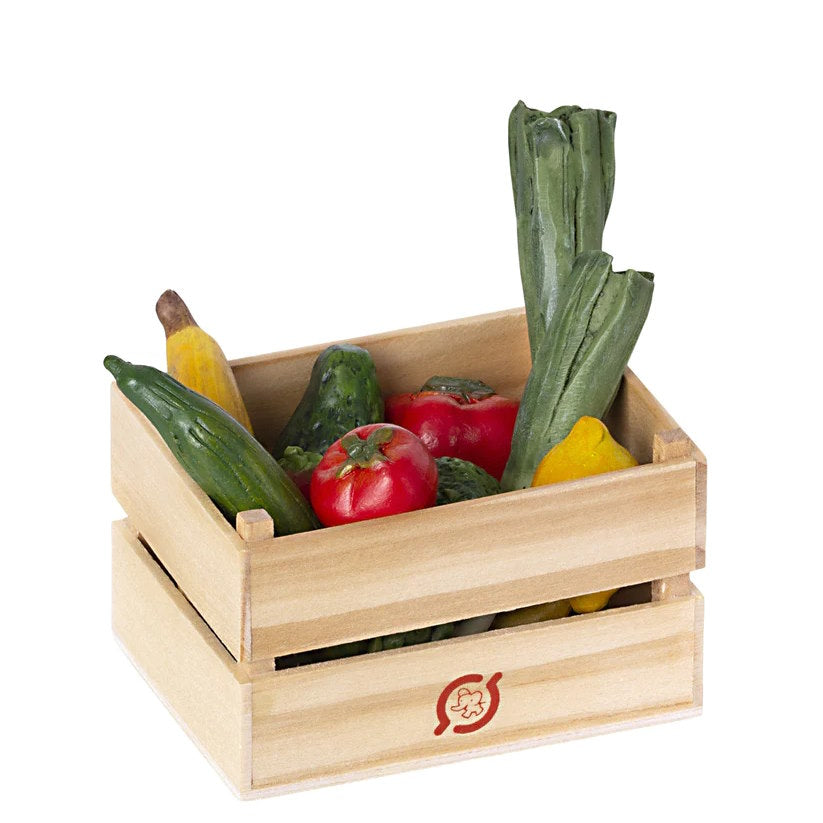 Maileg | Miniature Fruit &amp; Veggies in Box at Milk Tooth