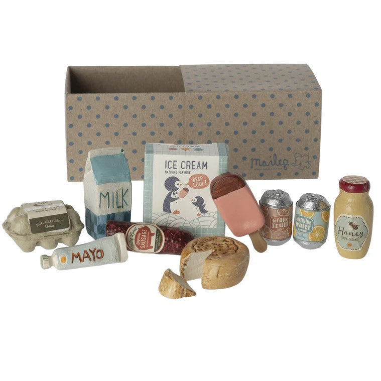 Maileg | Miniature Grocery Box 2024 at Milk Tooth Australia