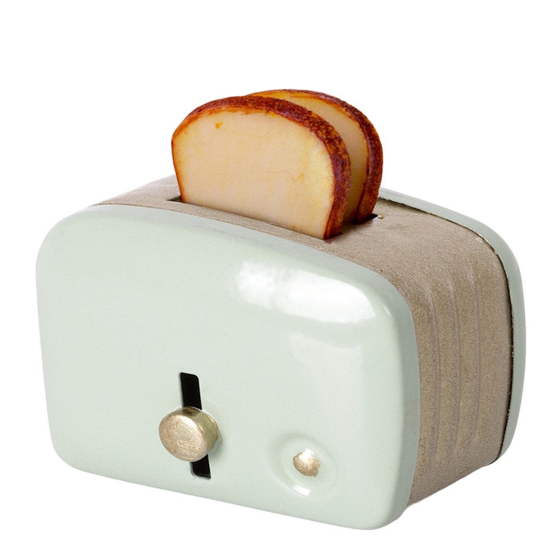 Maileg | Miniature Toaster Mint at Milk Tooth Australia