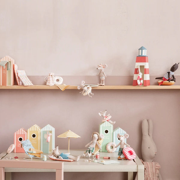 Maileg Mouse Air Mattress Red Dot Milk Tooth