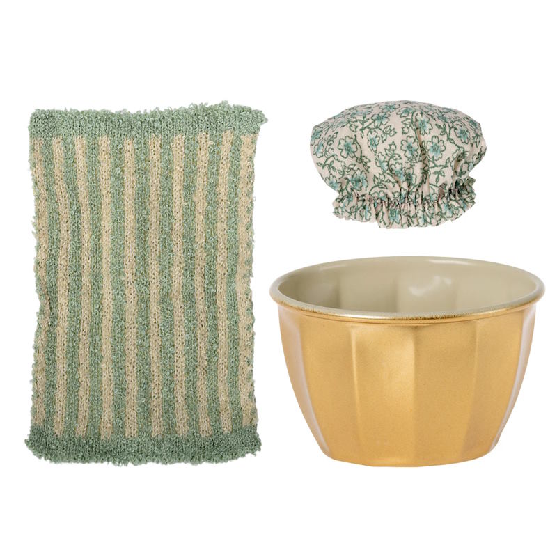 Maileg | Wellness Mouse Big Sister Mint at Milk Tooth Australia