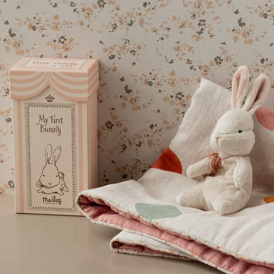 Maileg | My First Bunny Off White at Milk Tooth Australia