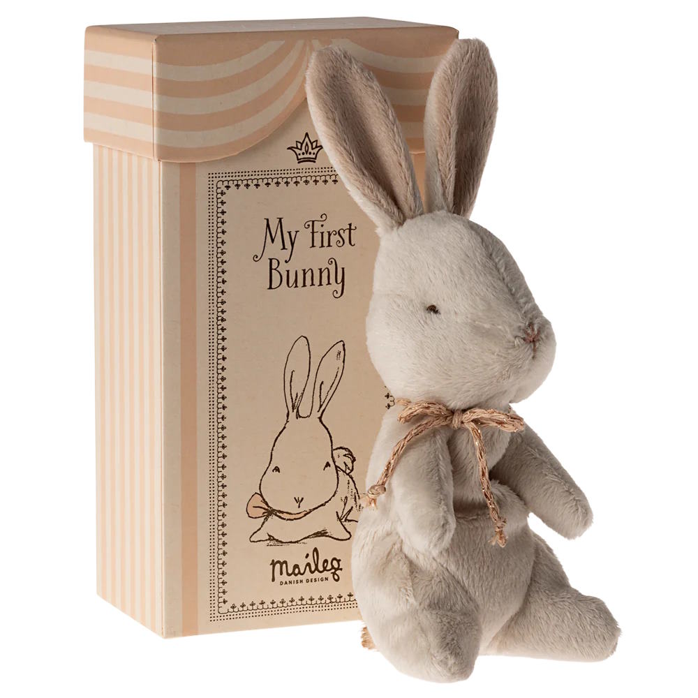 Maileg | My First Bunny Off White at Milk Tooth Australia