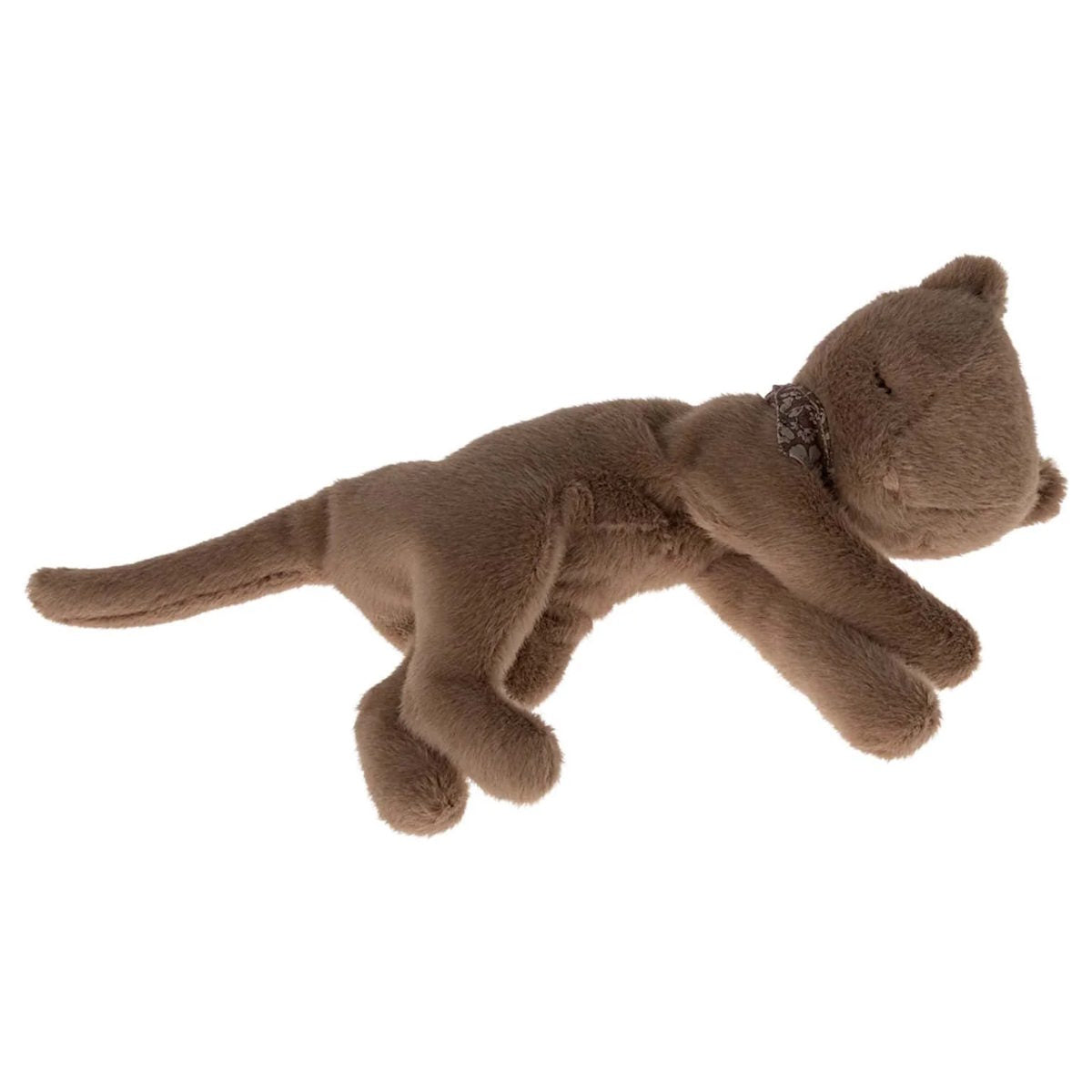 Maileg Sleeping Kitten Plush Nougat at Milk Tooth Australia