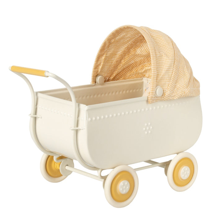 Maileg | Pram Micro Yellow at Milk Tooth Australia