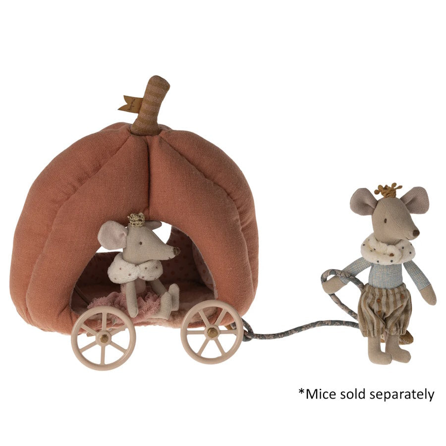 Maileg | Pumpkin Carriage for Mouse at Milk Tooth Australia