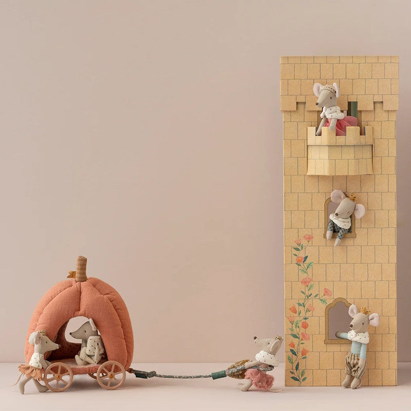Maileg | Pumpkin Carriage for Mouse at Milk Tooth Australia