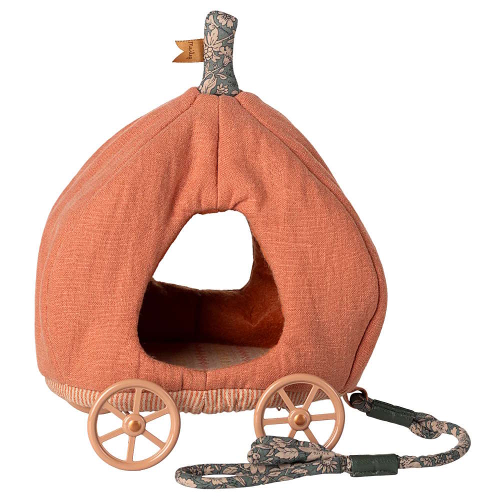 Maileg | Pumpkin Carriage for Mouse