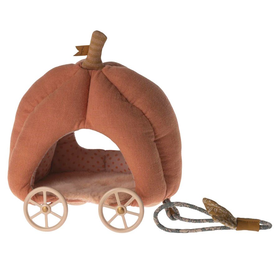 Maileg | Pumpkin Carriage for Mouse at Milk Tooth Australia