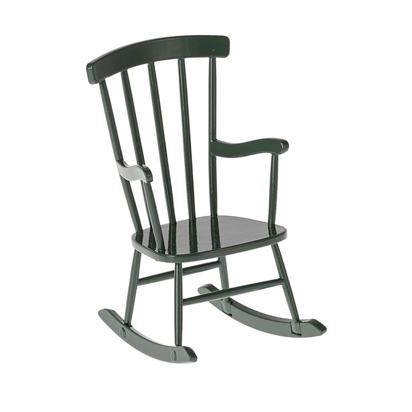 Maileg | Rocking Chair for Mouse Dark Green at Milk Tooth