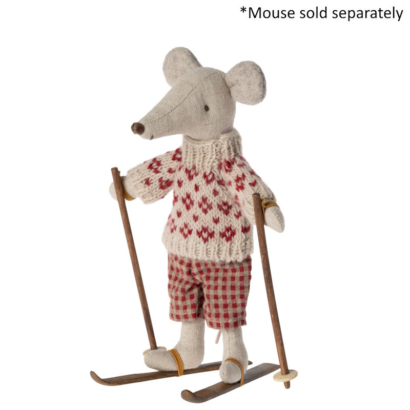 Maileg | Ski Set for Mum &amp; Dad Mouse at Milk Tooth