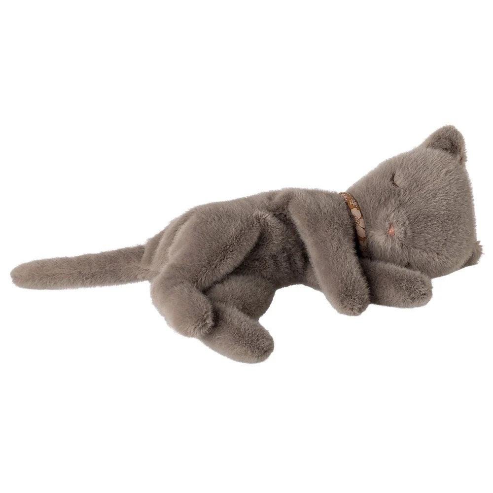 Maileg | Sleeping Kitten Plush Small Grey