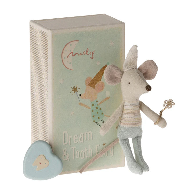 Maileg | Mouse Tooth Fairy Mouse Little Brother in Box at Milk Tooth Australia