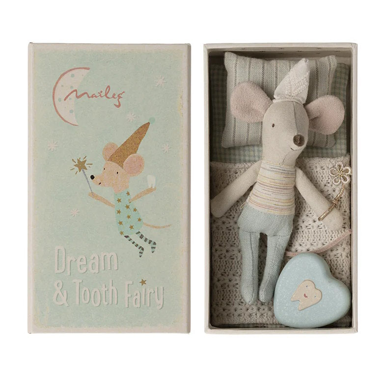 Maileg | Mouse Tooth Fairy Mouse Little Brother in Box at Milk Tooth Australia