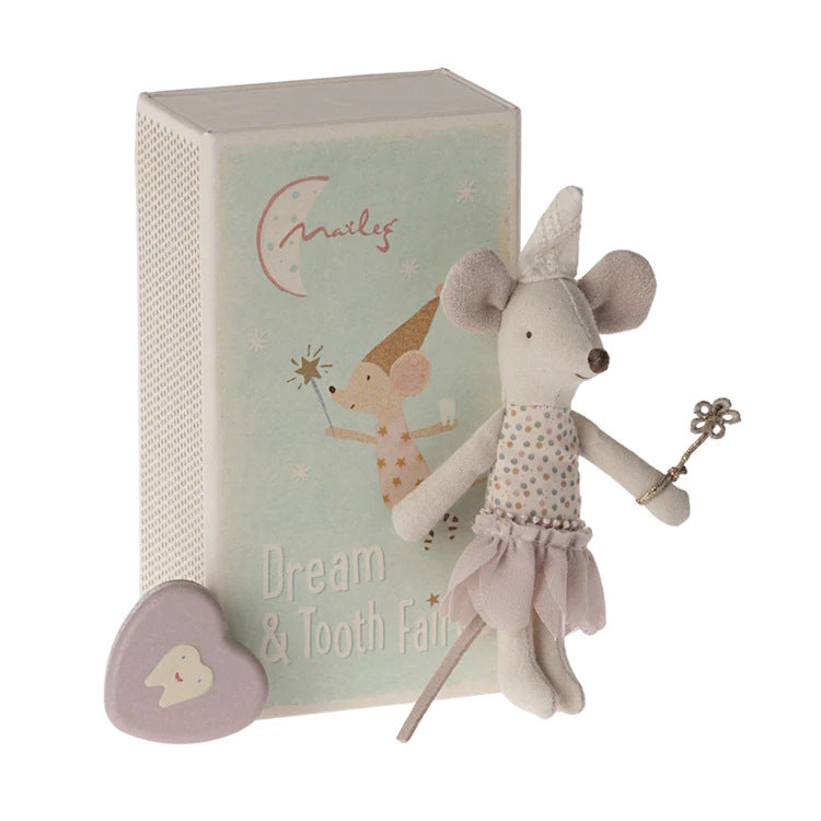 Maileg | Mouse Tooth Fairy Mouse Little Sister in Box at Milk Tooth Australia