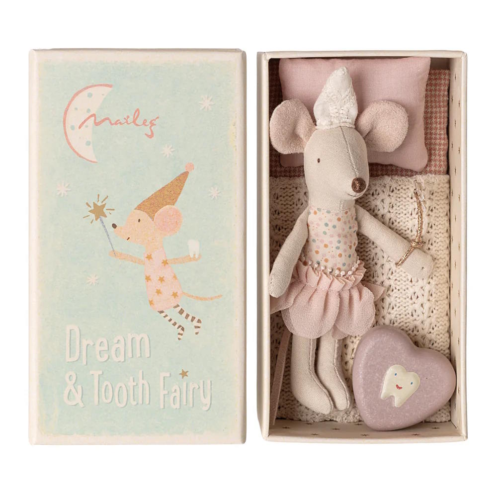 Maileg | Mouse Tooth Fairy Mouse Little Sister in Box