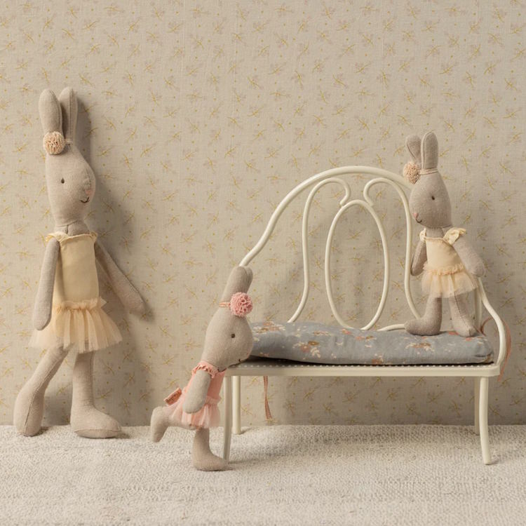 Maileg | Vintage Bench Miniature Off-White